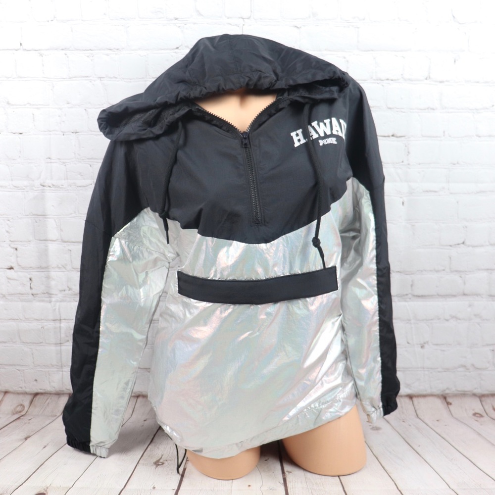 VS PINK Hooded HAWAII Anorak Wind Breaker
